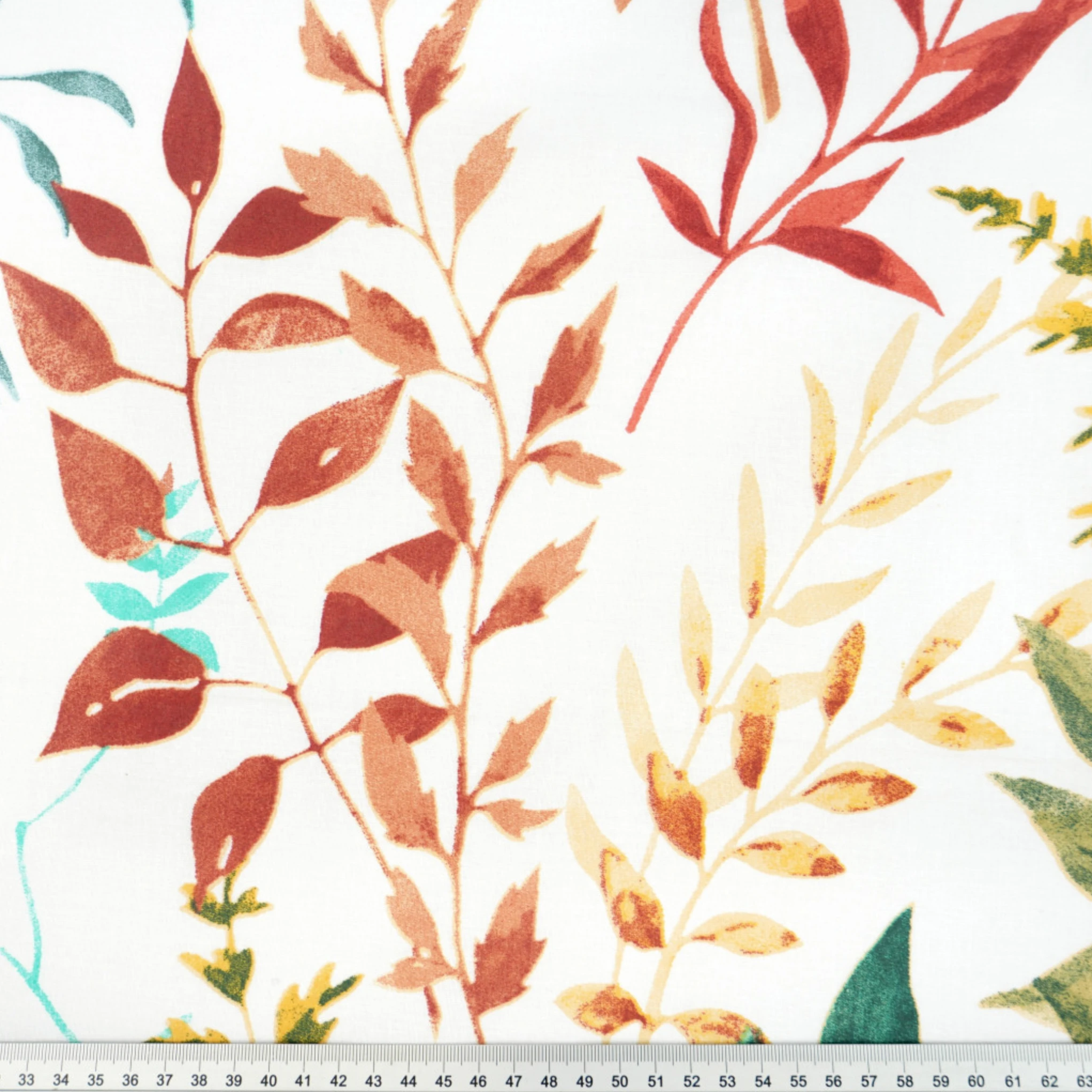 Tecido folhagem multicolorido 80x50 cm – photo 2
